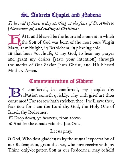 Advent Prayers and Devotions