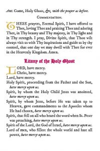 Holy Ghost Prayers and Devotions