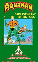 Aquaman instructions cover